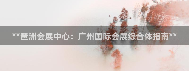 果博注册客服电话是多少号码：**琶洲会展中心：广州国际会展综合体指南**