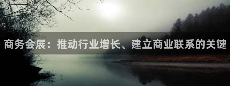 果博账号注册：商务会展：推动行业增长、建立商业联系的关键