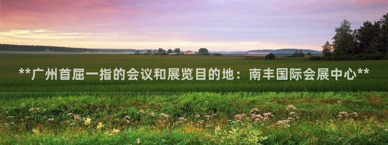 果博注册客服电话号码是多少：**广州首屈一指的会议和展览目的地：南丰国际会展中心**