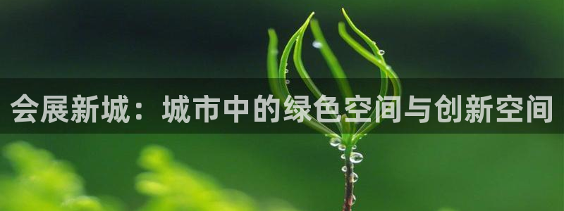 果博平台开户电话查询：会展新城：城市中的绿色空间与创新空间