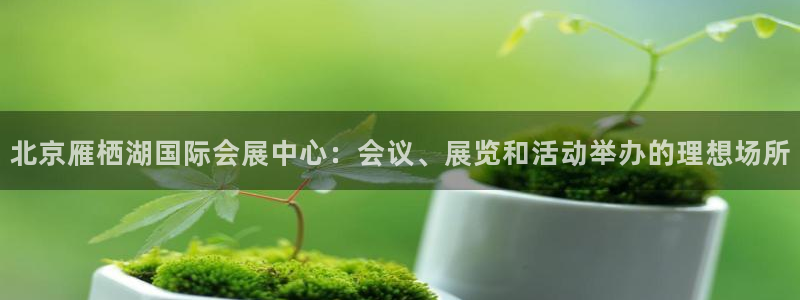 果博平台真实吗安全吗可信吗可靠吗：北京雁栖湖国际会展中心：会议、展览和活动举办的理想场所