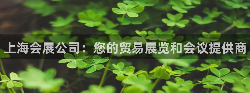 果博代理网：上海会展公司：您的贸易展览和会议提供商