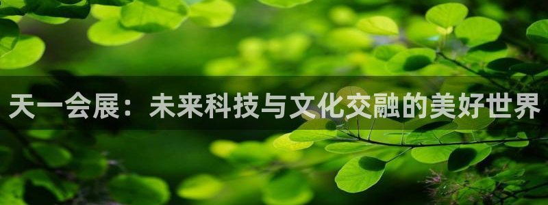 果博平台真实吗知乎推荐：天一会展：未来科