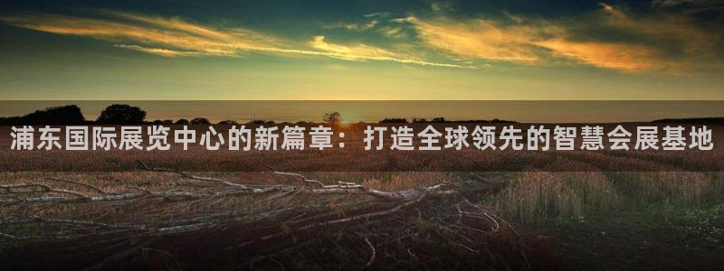 果博gbe168：浦东国际展览中心的新篇